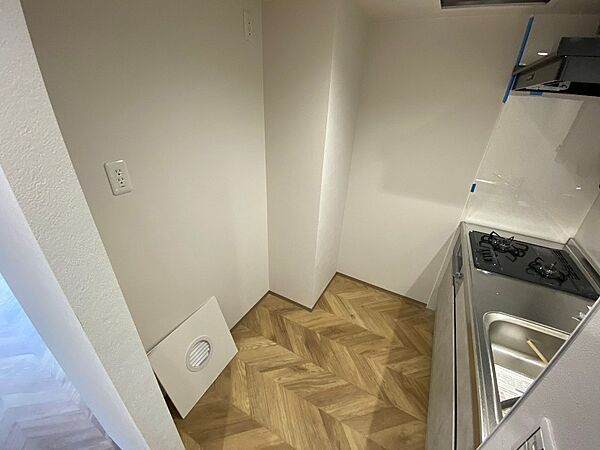 画像21:こちらは冷蔵庫置場です！スペースがしっかり確保されてます！