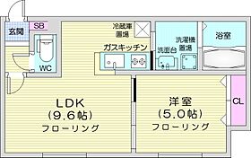 GLASS N21  ｜ 北海道札幌市北区北二十一条西2丁目1-32（賃貸マンション1LDK・4階・33.79㎡） その2