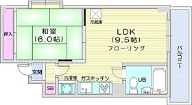 ライオンズマンション西線6条  ｜ 北海道札幌市中央区南六条西15丁目（賃貸マンション1LDK・8階・32.91㎡） その2