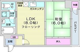 リベルティ大通  ｜ 北海道札幌市中央区南一条西16丁目1-279（賃貸マンション1LDK・4階・36.00㎡） その2