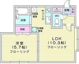 エーデル515  ｜ 北海道札幌市中央区南五条西15丁目（賃貸アパート1LDK・1階・34.58㎡） その2