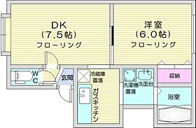 パレス20  ｜ 北海道札幌市北区北二十条西2丁目（賃貸アパート1DK・2階・33.60㎡） その2