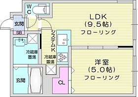 デイズ山鼻  ｜ 北海道札幌市中央区南二十二条西9丁目（賃貸マンション1LDK・4階・33.92㎡） その2