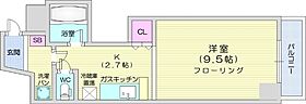 αNEXT北15条  ｜ 北海道札幌市北区北十五条西1丁目1-2（賃貸マンション1K・10階・26.44㎡） その2