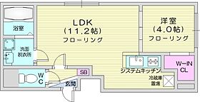 RoiChic  ｜ 北海道札幌市中央区南十五条西12丁目1-18（賃貸マンション1LDK・3階・35.22㎡） その2