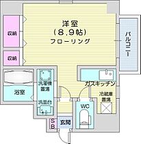 ノースコートgoody  ｜ 北海道札幌市北区北二十条西6丁目（賃貸マンション1K・4階・32.05㎡） その2