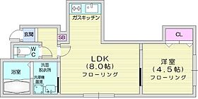 セントラルコーポ  ｜ 北海道札幌市中央区南九条西9丁目（賃貸アパート1LDK・2階・29.68㎡） その2