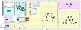 VILLA　LIISA  ｜ 北海道札幌市中央区南五条東2丁目16-1（賃貸マンション1LDK・2階・37.19㎡） その2