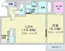 Parente　S22  ｜ 北海道札幌市中央区南二十二条西9丁目（賃貸マンション1LDK・4階・35.06㎡） その2