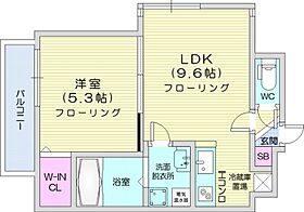 北海道札幌市北区北十八条西5丁目（賃貸マンション1LDK・7階・33.71㎡） その2