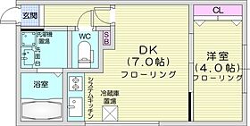 北海道札幌市北区北二十条西4丁目（賃貸マンション1DK・2階・27.14㎡） その2