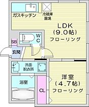 アズライトN17  ｜ 北海道札幌市東区北十七条東9丁目（賃貸マンション1LDK・3階・32.30㎡） その2