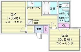 ブランノワール　リュミエール  ｜ 北海道札幌市中央区南十条西8丁目3-10（賃貸マンション1DK・1階・32.05㎡） その2