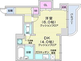 エンドレス三井南5条1  ｜ 北海道札幌市中央区南五条西10丁目（賃貸マンション1DK・8階・30.16㎡） その2