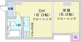 豊ビル  ｜ 北海道札幌市中央区南四条東5丁目（賃貸マンション1DK・3階・28.00㎡） その2