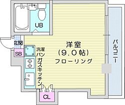 サイレンス医大前  ｜ 北海道札幌市中央区大通西17丁目1-63（賃貸マンション1R・10階・18.75㎡） その2