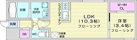 仮)シティプレミア南郷13丁目  ｜ 北海道札幌市白石区南郷通15丁目南（賃貸マンション1LDK・3階・35.06㎡） その2