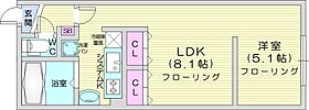 MODULOR中島公園2nd  ｜ 北海道札幌市中央区南十条西6丁目（賃貸マンション1LDK・3階・32.87㎡） その2