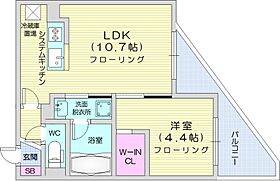 ステージア裏参道  ｜ 北海道札幌市中央区南三条西21丁目（賃貸マンション1LDK・4階・34.88㎡） その2