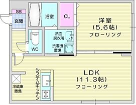 デイズ環状通東  ｜ 北海道札幌市東区北十九条東17丁目（賃貸マンション1LDK・4階・37.54㎡） その2