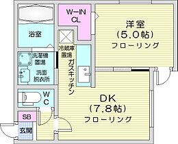 ルチアーノ発寒南  ｜ 北海道札幌市西区発寒四条6丁目（賃貸マンション1LDK・4階・30.00㎡） その2