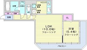 PRIMEURBAN札幌RIVERFRONT  ｜ 北海道札幌市中央区南九条西1丁目（賃貸マンション1LDK・27階・38.86㎡） その2