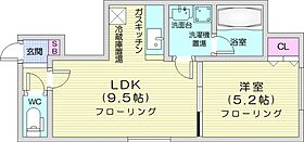 オカップＮ  ｜ 北海道札幌市東区北十一条東6丁目1-69（賃貸アパート1LDK・3階・31.90㎡） その2