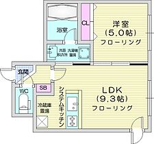 Speranza MARUYAMA  ｜ 北海道札幌市中央区南四条西25丁目（賃貸マンション1LDK・1階・31.84㎡） その2