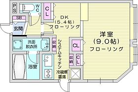 プロヴィデンス南7条  ｜ 北海道札幌市中央区南七条西11丁目（賃貸マンション1DK・5階・35.32㎡） その2