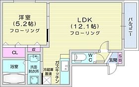 PERUGIA  ｜ 北海道札幌市東区北二十二条東17丁目（賃貸マンション1LDK・2階・37.46㎡） その2