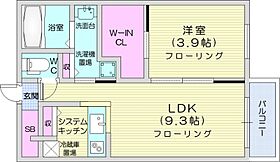 LIISA桑園  ｜ 北海道札幌市中央区北十三条西15丁目（賃貸マンション1LDK・4階・35.19㎡） その2