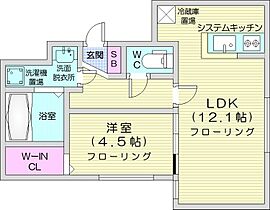 Resitrust  ｜ 北海道札幌市中央区南七条西2丁目（賃貸マンション1LDK・4階・40.23㎡） その1