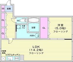 I・GRACE22  ｜ 北海道札幌市北区北二十二条西2丁目（賃貸マンション1LDK・1階・48.26㎡） その2