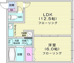 FINE BOX  ｜ 北海道札幌市北区北十八条西3丁目1-22（賃貸マンション1LDK・4階・40.42㎡） その2