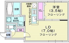 M.aLTo Primo  ｜ 北海道札幌市西区西町南15丁目（賃貸マンション1LDK・2階・30.65㎡） その2