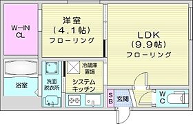 仮）北16東1MS  ｜ 北海道札幌市東区北十六条東1丁目（賃貸マンション1LDK・3階・34.37㎡） その1