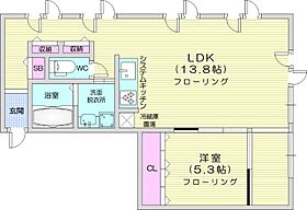 北海道札幌市東区北三十四条東8丁目（賃貸マンション1LDK・2階・51.70㎡） その2