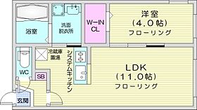 ガーディアン発寒  ｜ 北海道札幌市西区発寒四条7丁目（賃貸マンション1LDK・2階・35.25㎡） その2