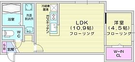 北海道札幌市手稲区手稲本町二条4丁目（賃貸マンション1LDK・1階・32.29㎡） その2