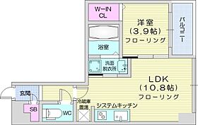 MODENA　SIAN  ｜ 北海道札幌市中央区南六条西12丁目1301-3（賃貸マンション1LDK・7階・36.73㎡） その2