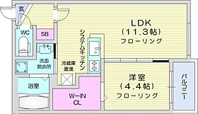 仮)N7E5MS  ｜ 北海道札幌市東区北七条東5丁目（賃貸マンション1LDK・5階・38.13㎡） その2