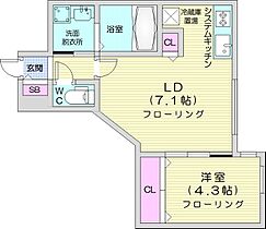 Alivis琴似  ｜ 北海道札幌市西区二十四軒四条7丁目（賃貸マンション1LDK・4階・31.86㎡） その2