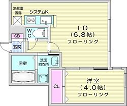 Alivis琴似  ｜ 北海道札幌市西区二十四軒四条7丁目（賃貸マンション1LDK・4階・31.22㎡） その2