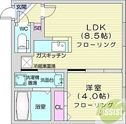 🉐敷金礼金0円！🉐札幌市営南北線 麻生駅 徒歩1分