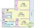 D'グラフォート札幌ステーションタワー7階17.0万円