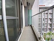 バルコニーは幅があり、広い印象を受けました。