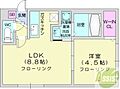 ラグジースペース南円山1階5.3万円