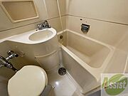 ユニットバスです。疲れを癒すのに欠かせませんね！