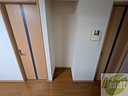 冷蔵庫置き場はこちらです！動線もバッチリですね。