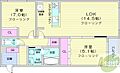 HACHISANWESTNY3w2a1階10.5万円